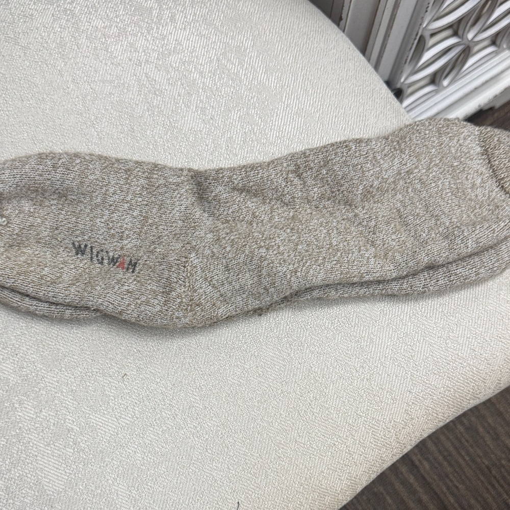 Wigwam Gray Knit Fabric socks